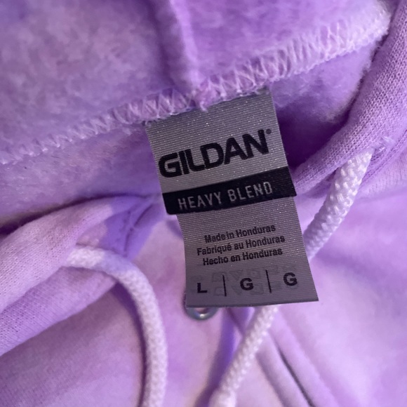 tie dye zip up hoodie - Picture 3 of 3